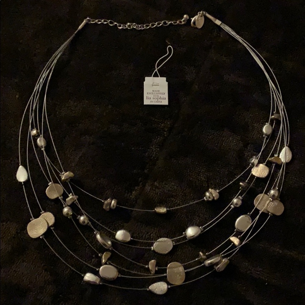 Lia Sophia Skipping Stones necklace